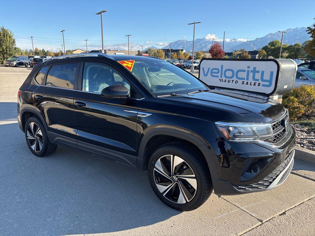 used 2024 Volkswagen Taos car, priced at $18,995