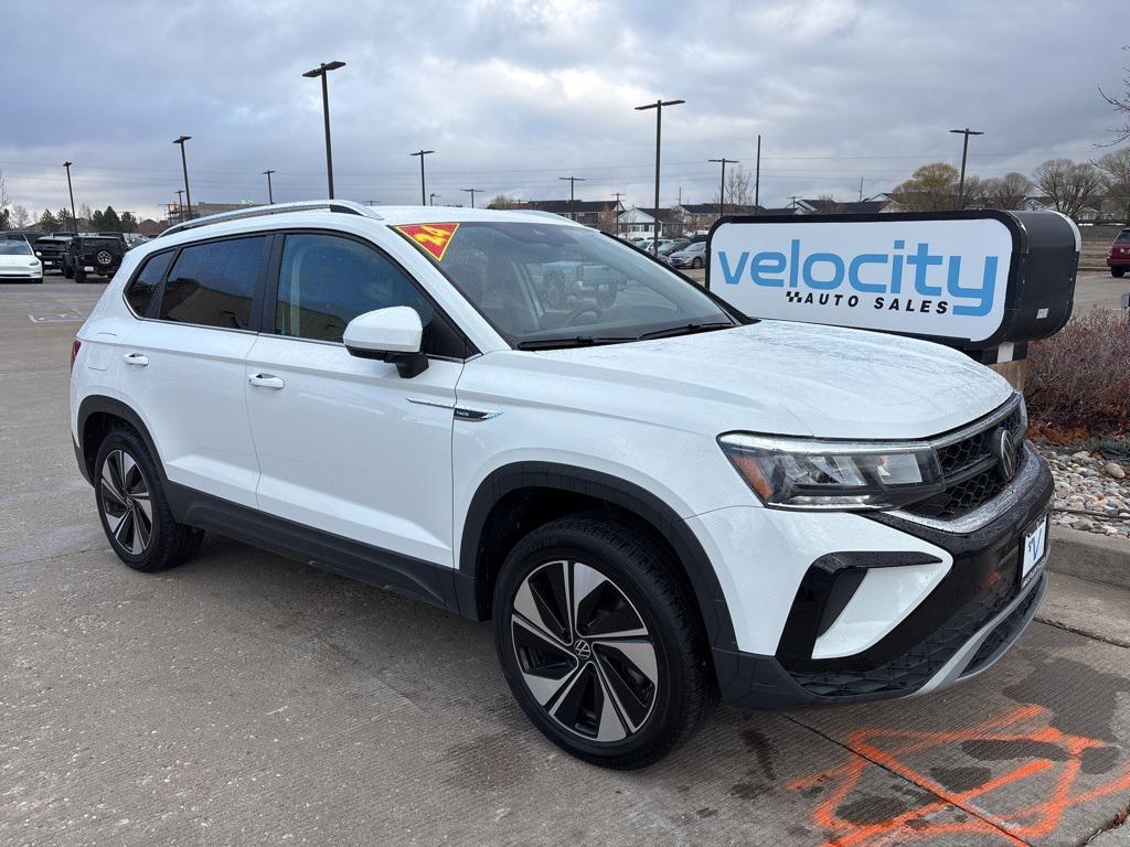 used 2024 Volkswagen Taos car, priced at $19,995