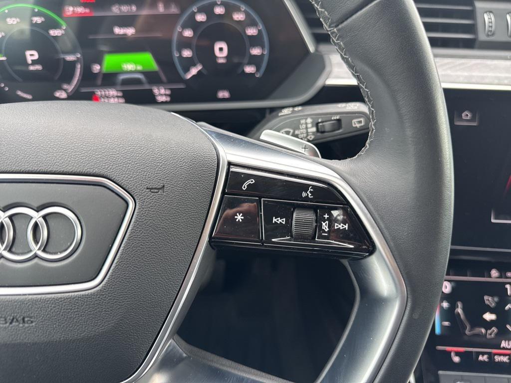 used 2021 Audi e-tron car, priced at $26,995