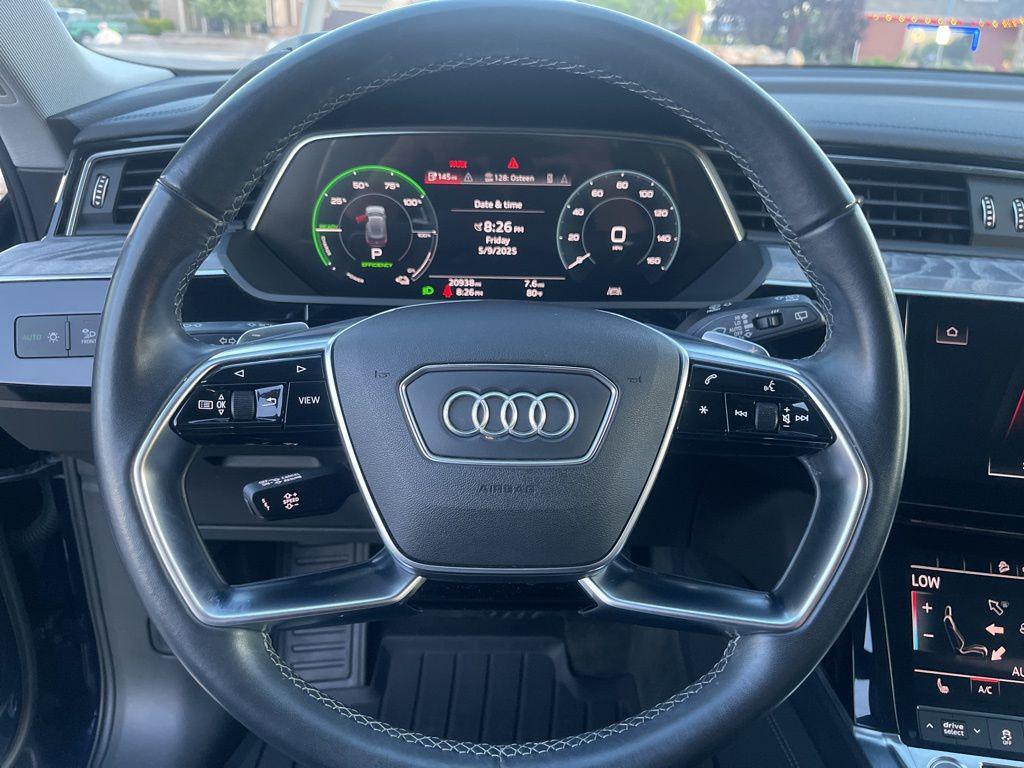 used 2021 Audi e-tron car, priced at $24,995