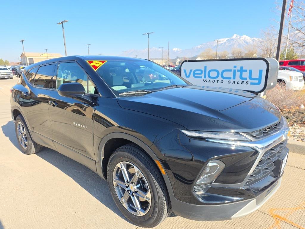 used 2023 Chevrolet Blazer car, priced at $23,995