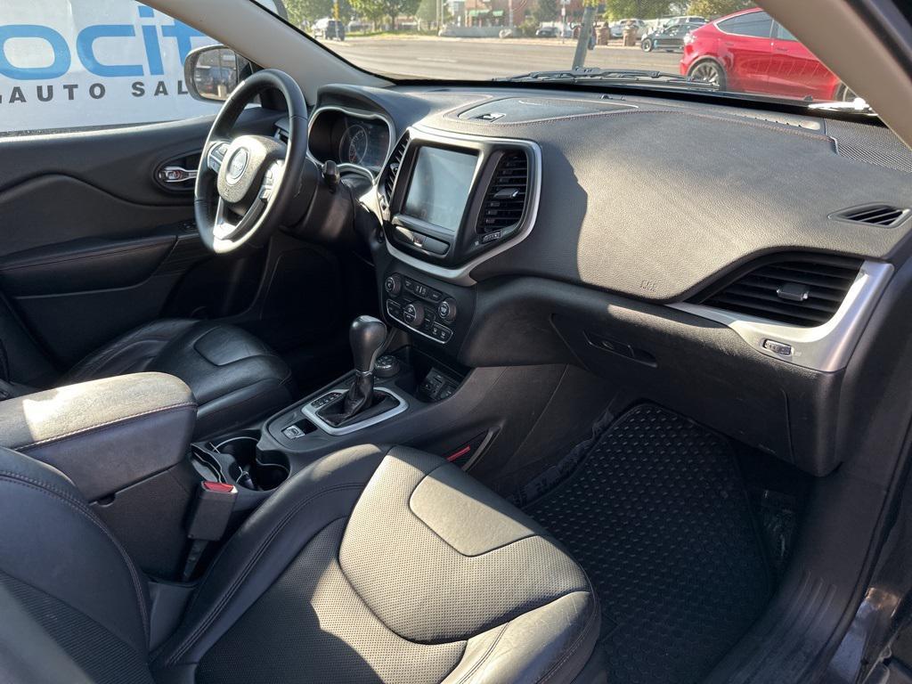 used 2017 Jeep Cherokee car, priced at $14,995