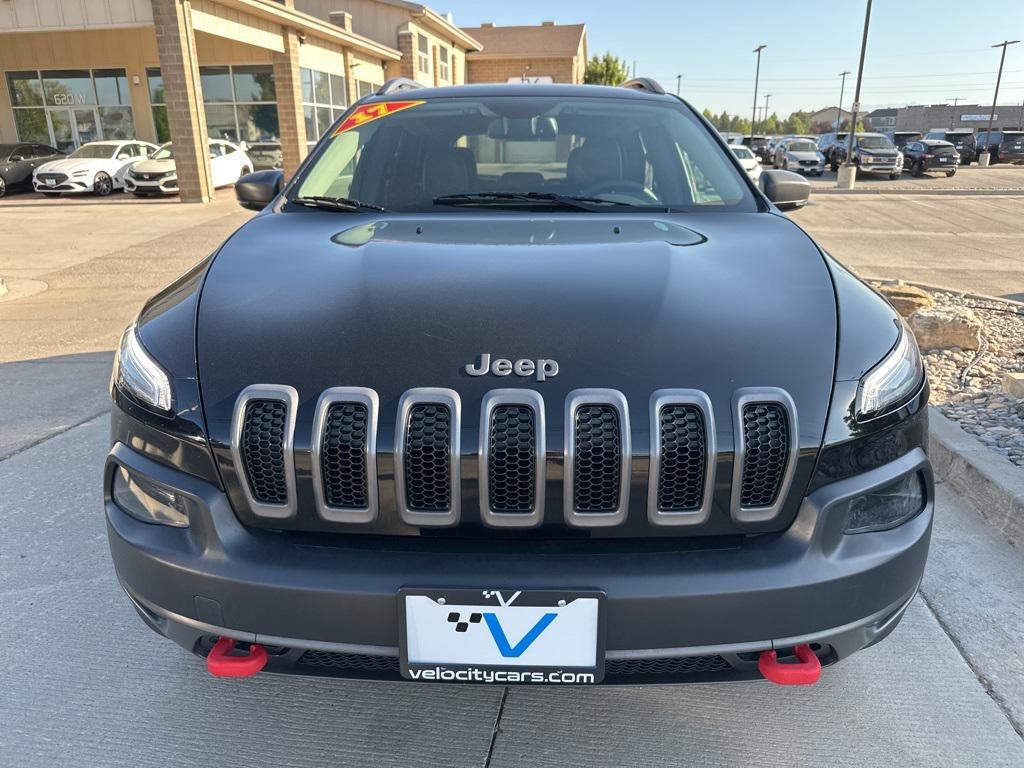 used 2017 Jeep Cherokee car, priced at $14,995