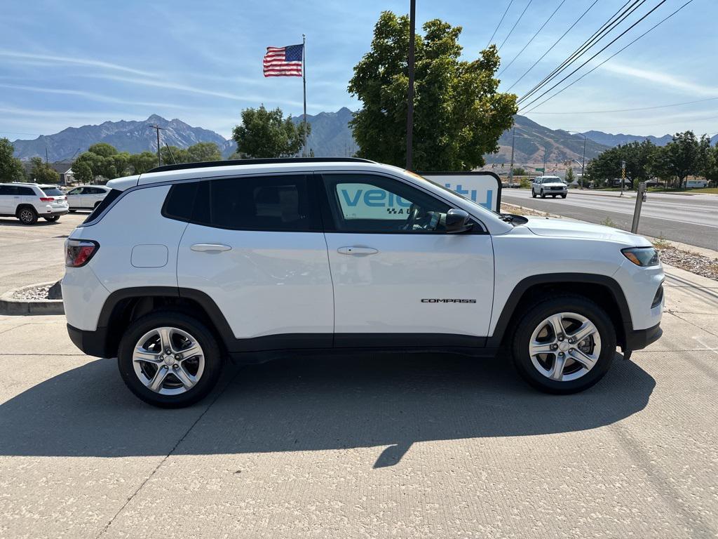 used 2023 Jeep Compass car, priced at $18,995
