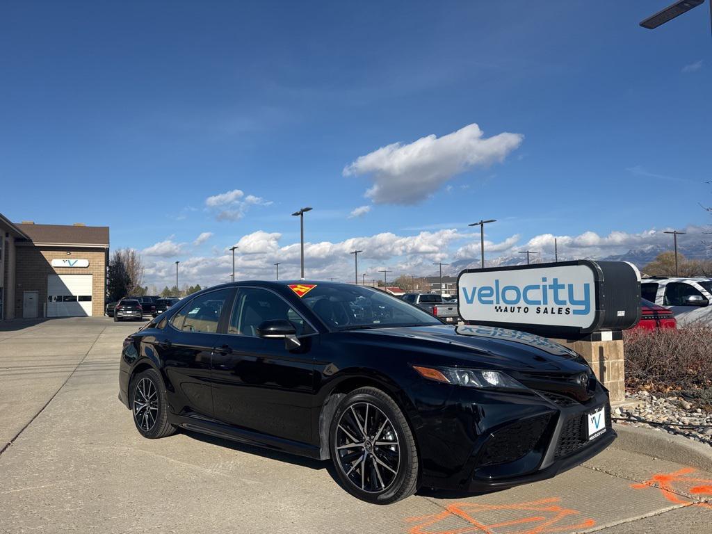 used 2021 Toyota Camry car, priced at $20,995