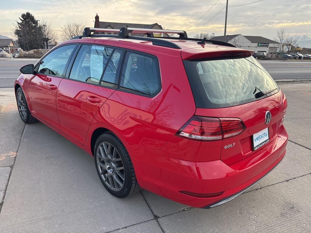 used 2018 Volkswagen Golf SportWagen car, priced at $13,995