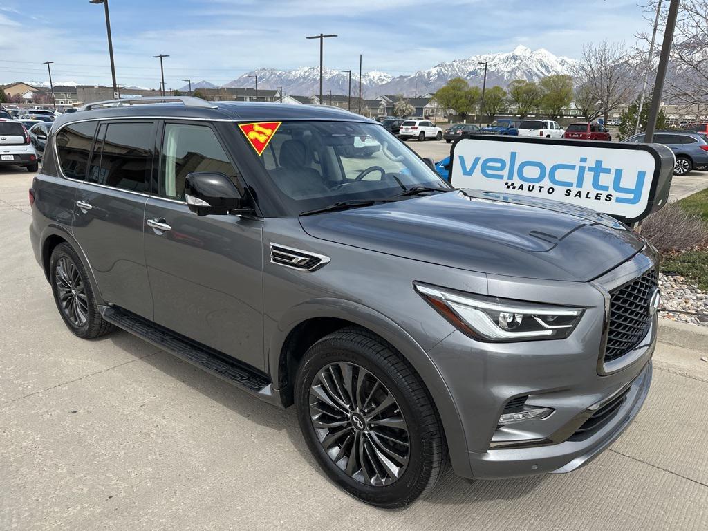 used 2021 INFINITI QX80 car, priced at $33,995