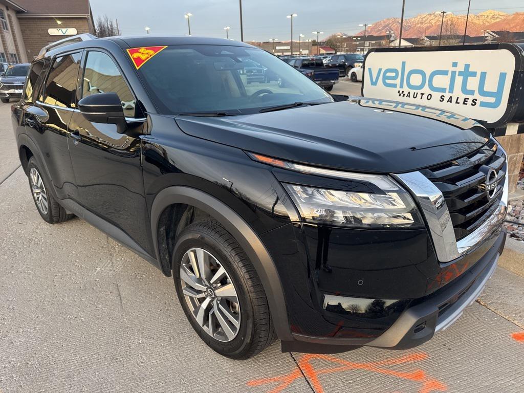 used 2025 Nissan Pathfinder car, priced at $36,595