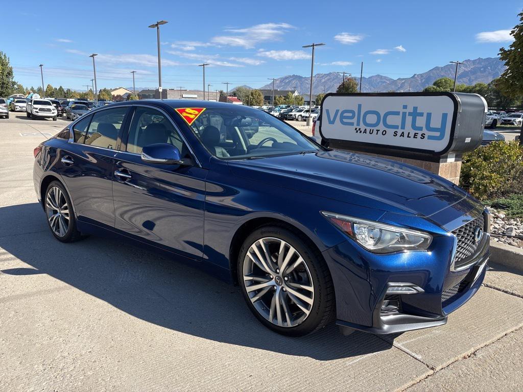 used 2018 INFINITI Q50 car, priced at $22,995