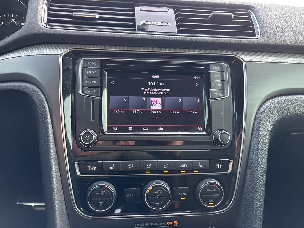 used 2018 Volkswagen Passat car, priced at $14,995