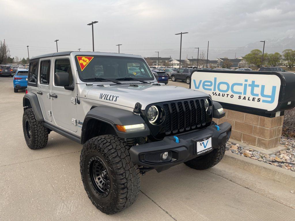 used 2023 Jeep Wrangler 4xe car, priced at $29,999
