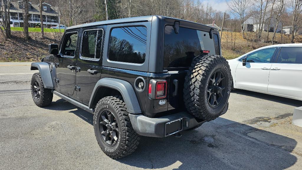 used 2021 Jeep Wrangler Unlimited car, priced at $26,250