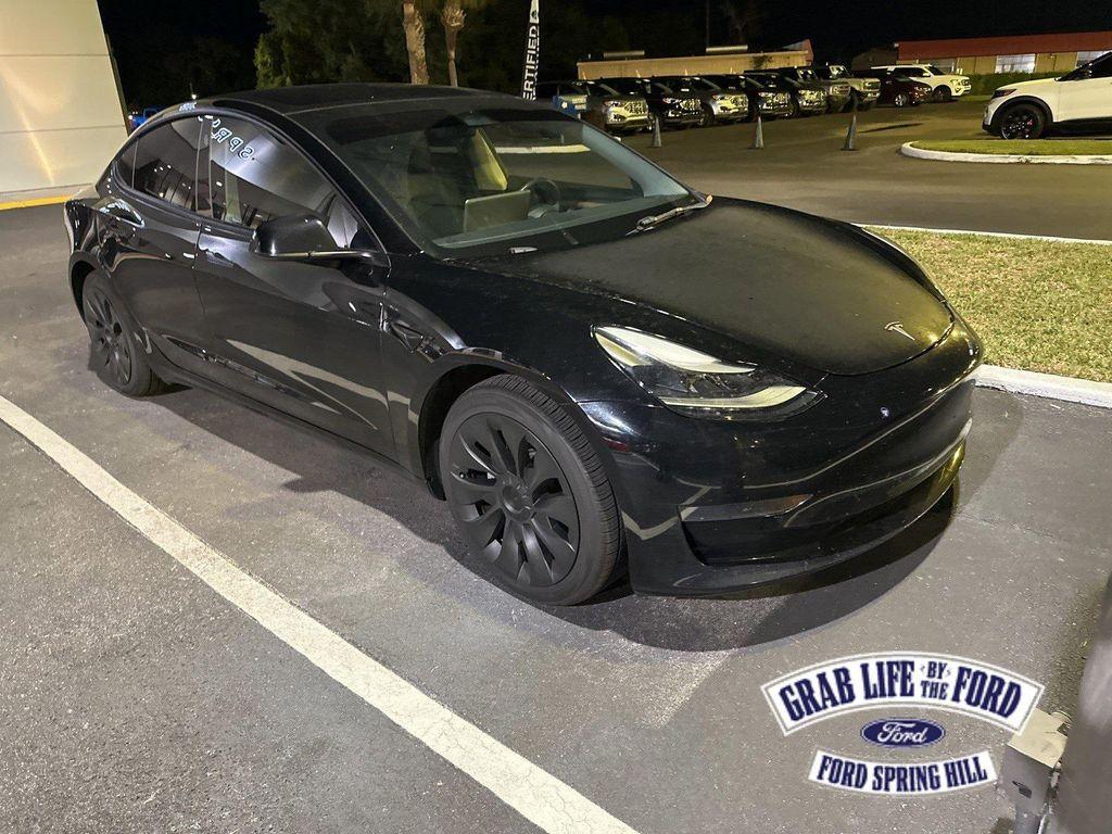 used 2023 Tesla Model 3 car, priced at $21,491