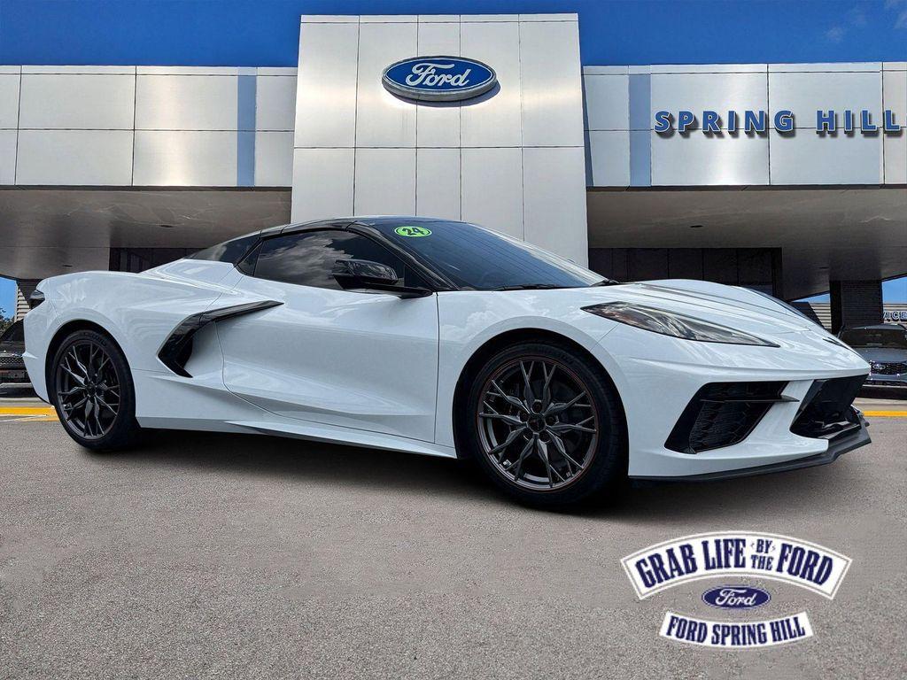 used 2024 Chevrolet Corvette car, priced at $72,993