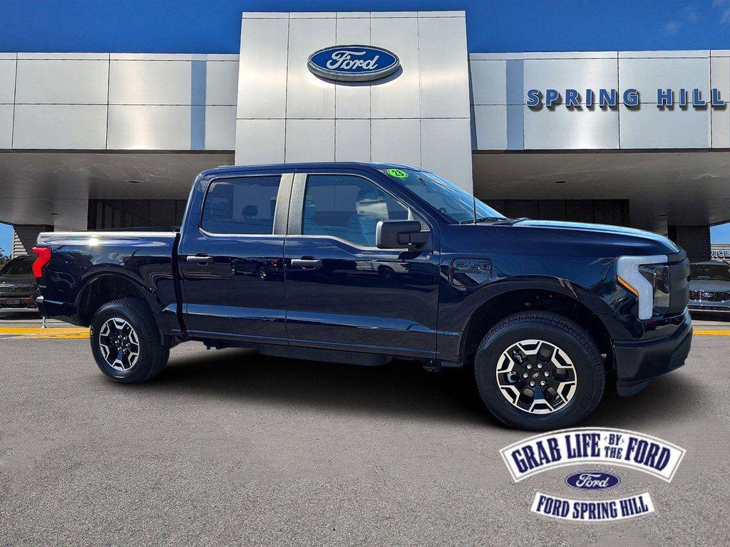 used 2023 Ford F-150 Lightning car, priced at $35,999