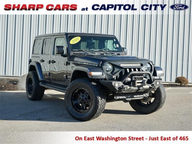 used 2020 Jeep Wrangler Unlimited car, priced at $24,392