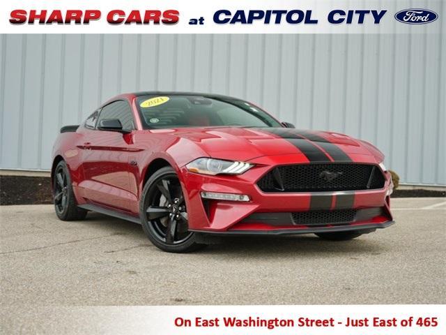 used 2021 Ford Mustang car, priced at $33,972