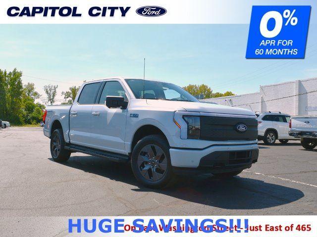 new 2025 Ford F-150 Lightning car, priced at $57,740