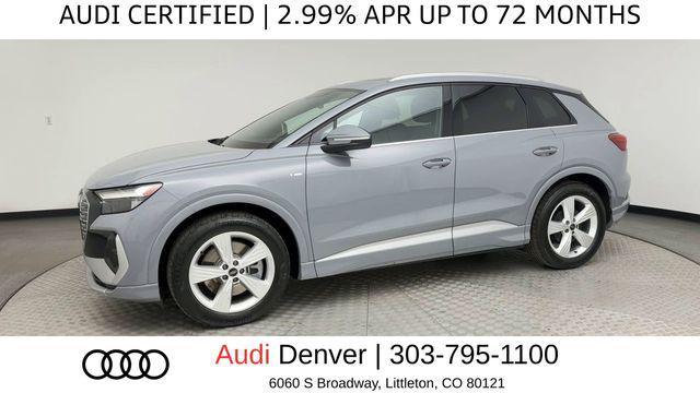 used 2024 Audi Q4 e-tron car, priced at $30,000