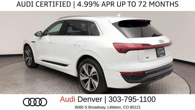 used 2024 Audi Q8 e-tron car, priced at $44,000