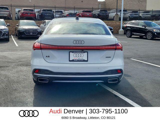 new 2025 Audi A5 car, priced at $52,464