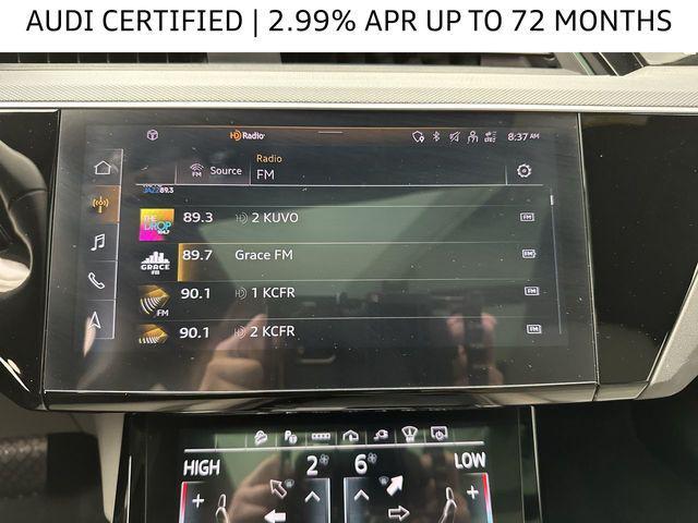 used 2024 Audi Q8 e-tron car, priced at $48,500