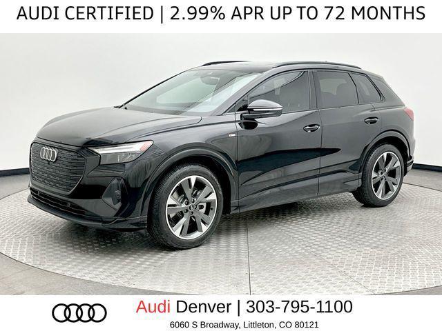 used 2024 Audi Q4 e-tron car, priced at $33,749