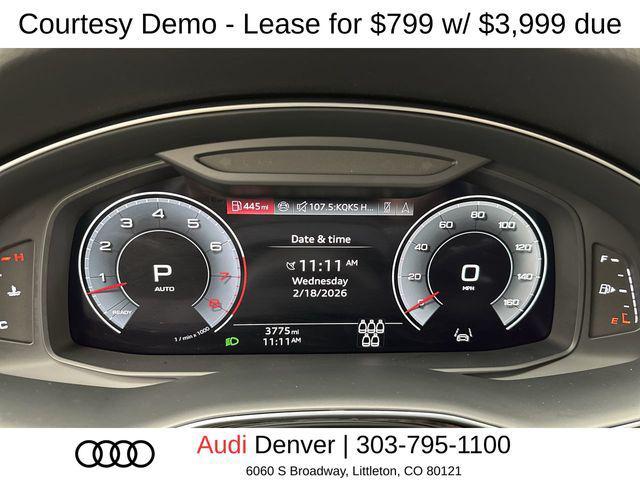 used 2025 Audi Q7 car, priced at $56,000