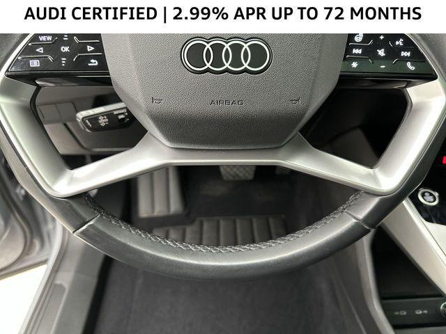 used 2024 Audi Q4 e-tron car, priced at $34,500