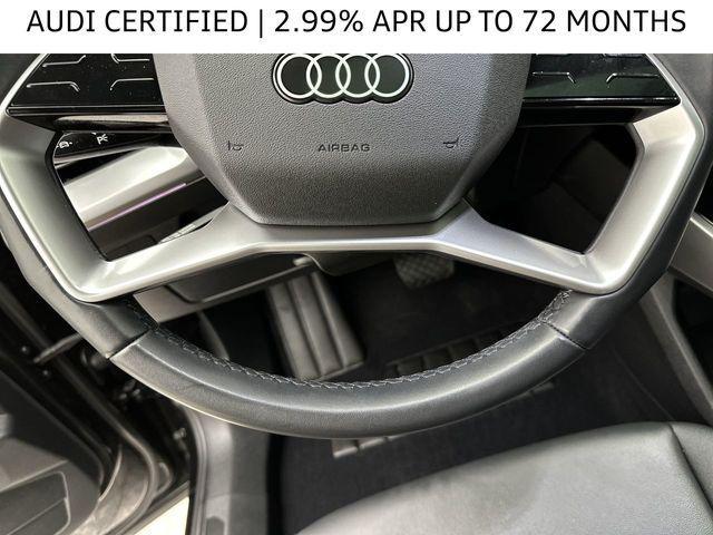 used 2024 Audi Q4 e-tron car, priced at $34,000