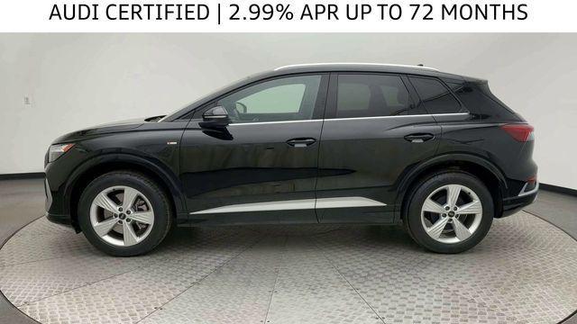 used 2024 Audi Q4 e-tron car, priced at $34,000