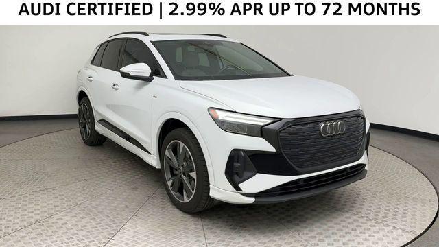 used 2024 Audi Q4 e-tron car, priced at $30,000