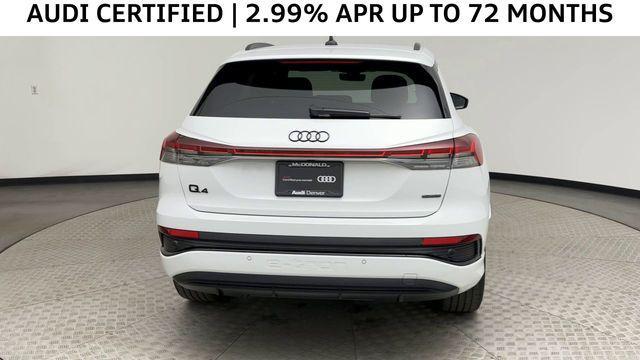 used 2024 Audi Q4 e-tron car, priced at $30,000