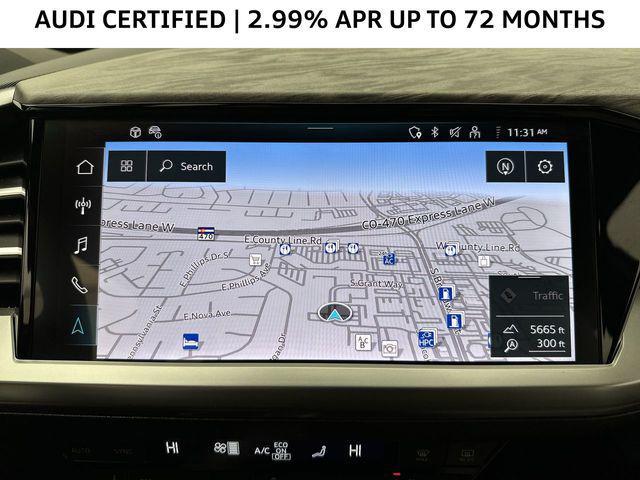 used 2024 Audi Q4 e-tron car, priced at $30,000