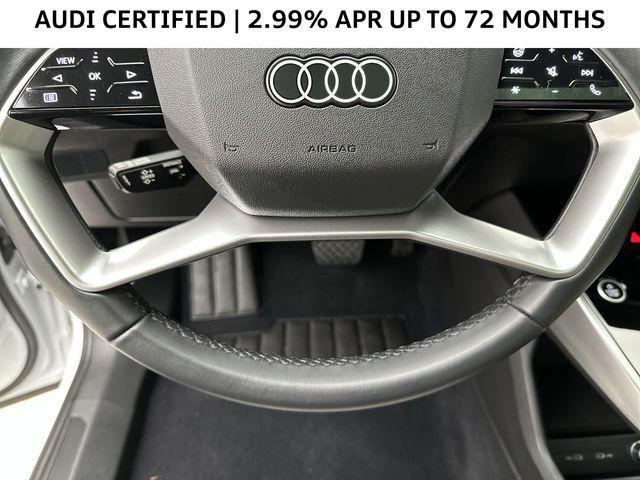 used 2024 Audi Q4 e-tron car, priced at $30,000