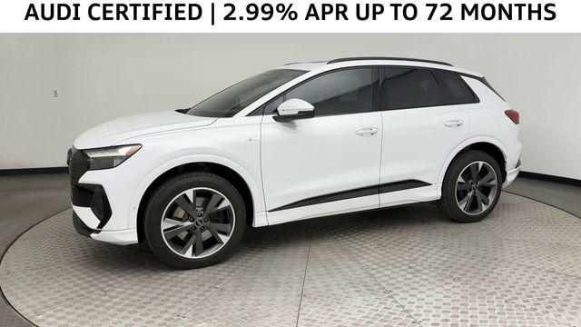 used 2024 Audi Q4 e-tron car, priced at $30,000
