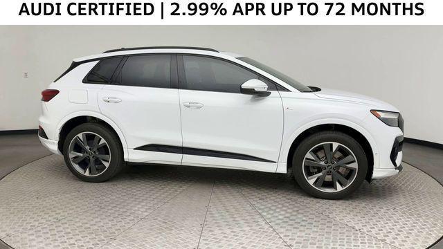 used 2024 Audi Q4 e-tron car, priced at $30,000