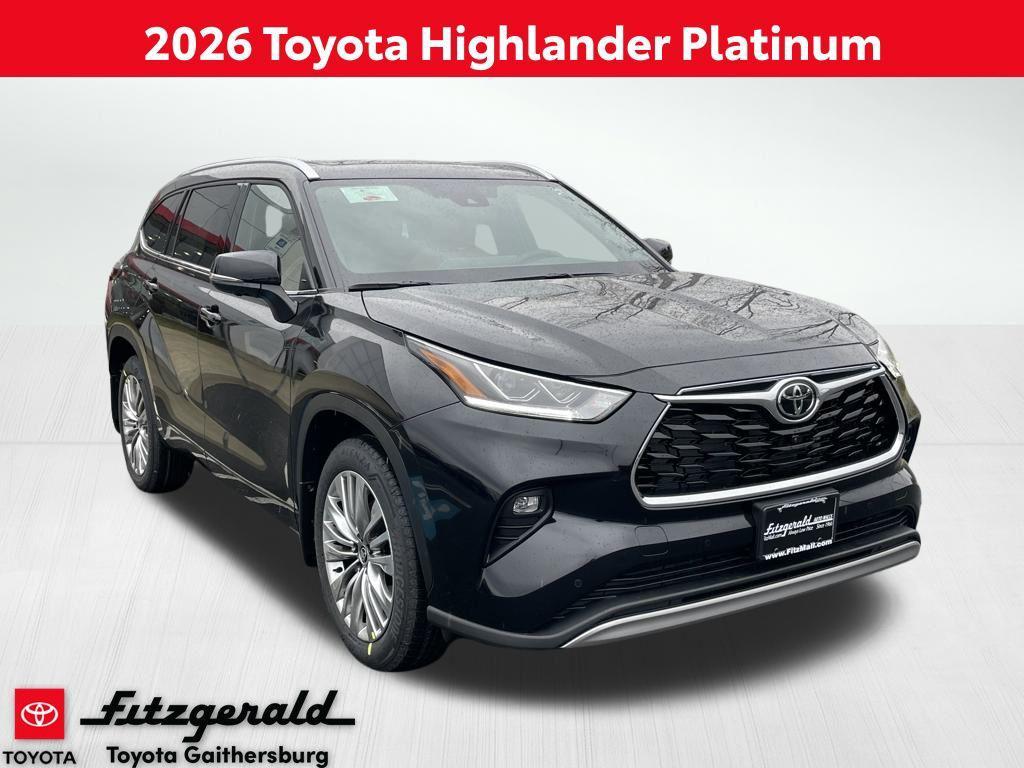 new 2026 Toyota Highlander car, priced at $54,808
