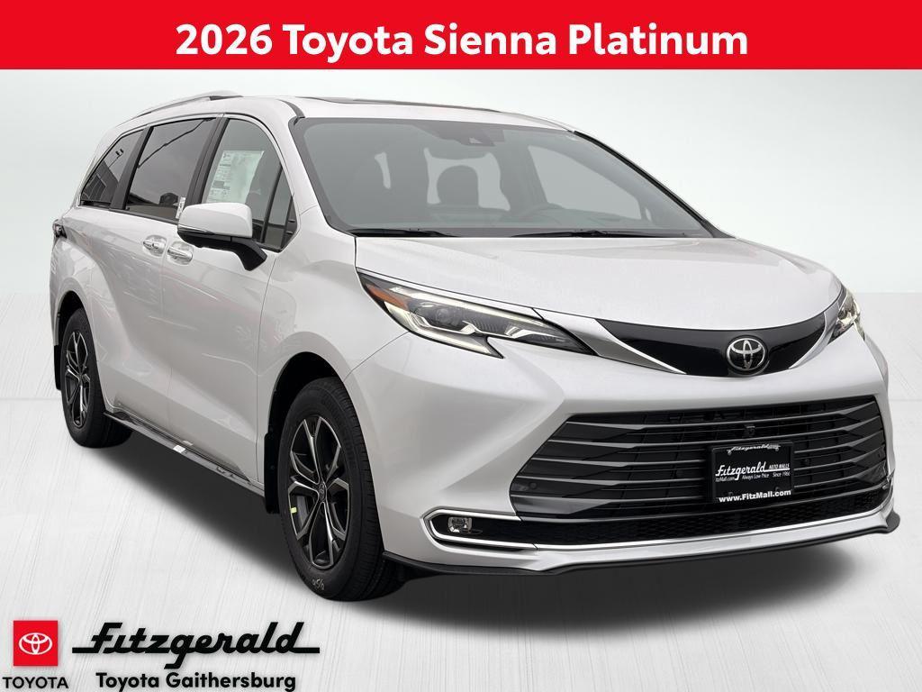 new 2026 Toyota Sienna car, priced at $61,825