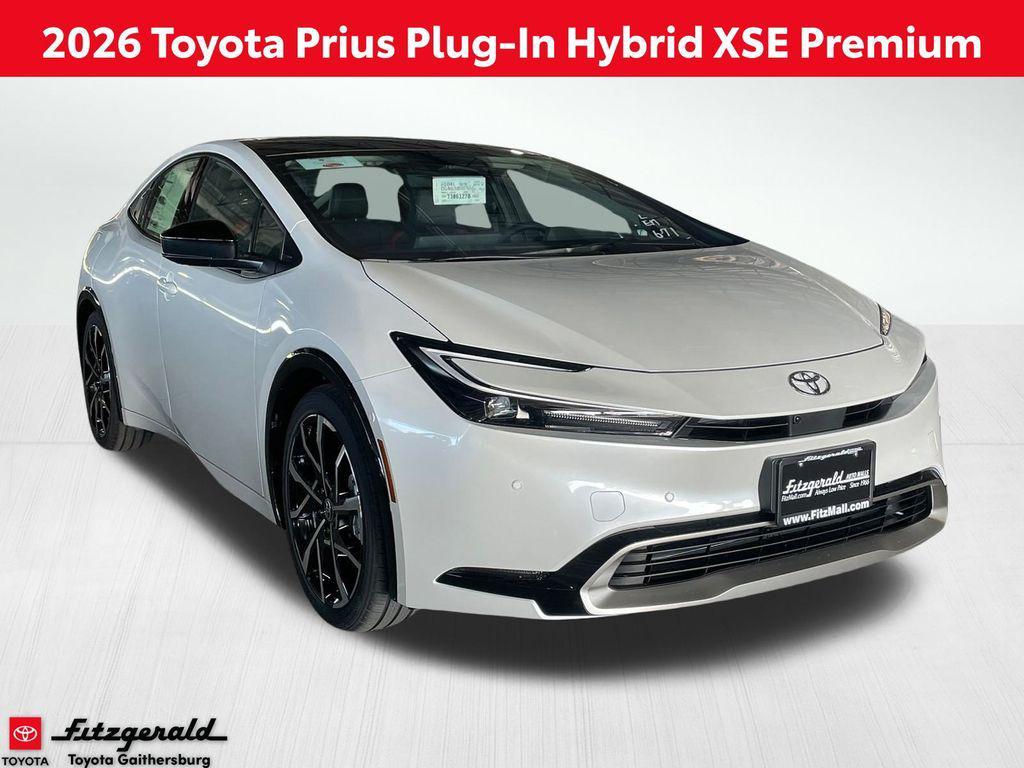 new 2026 Toyota Prius Plug-In Hybrid car, priced at $44,204