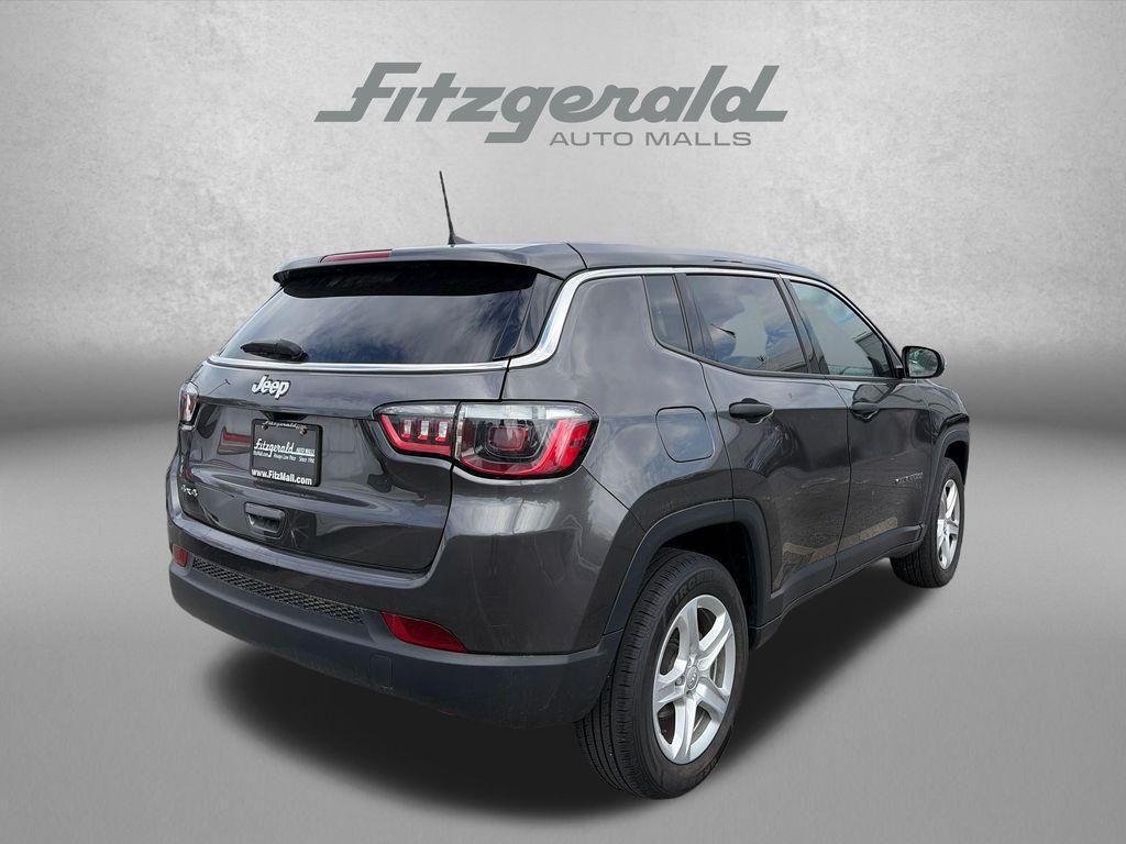 used 2023 Jeep Compass car, priced at $22,294