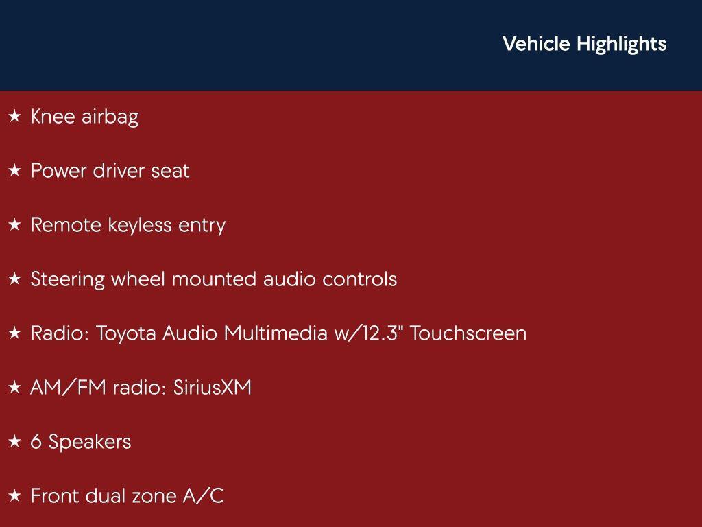 used 2025 Toyota Camry car, priced at $33,895