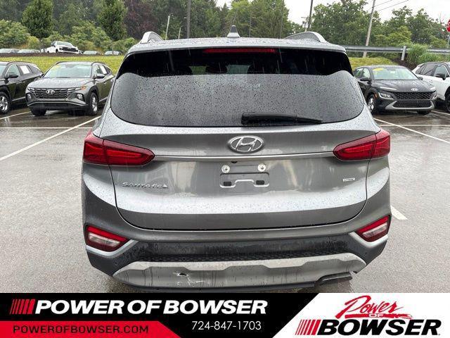 used 2019 Hyundai Santa Fe car, priced at $19,204