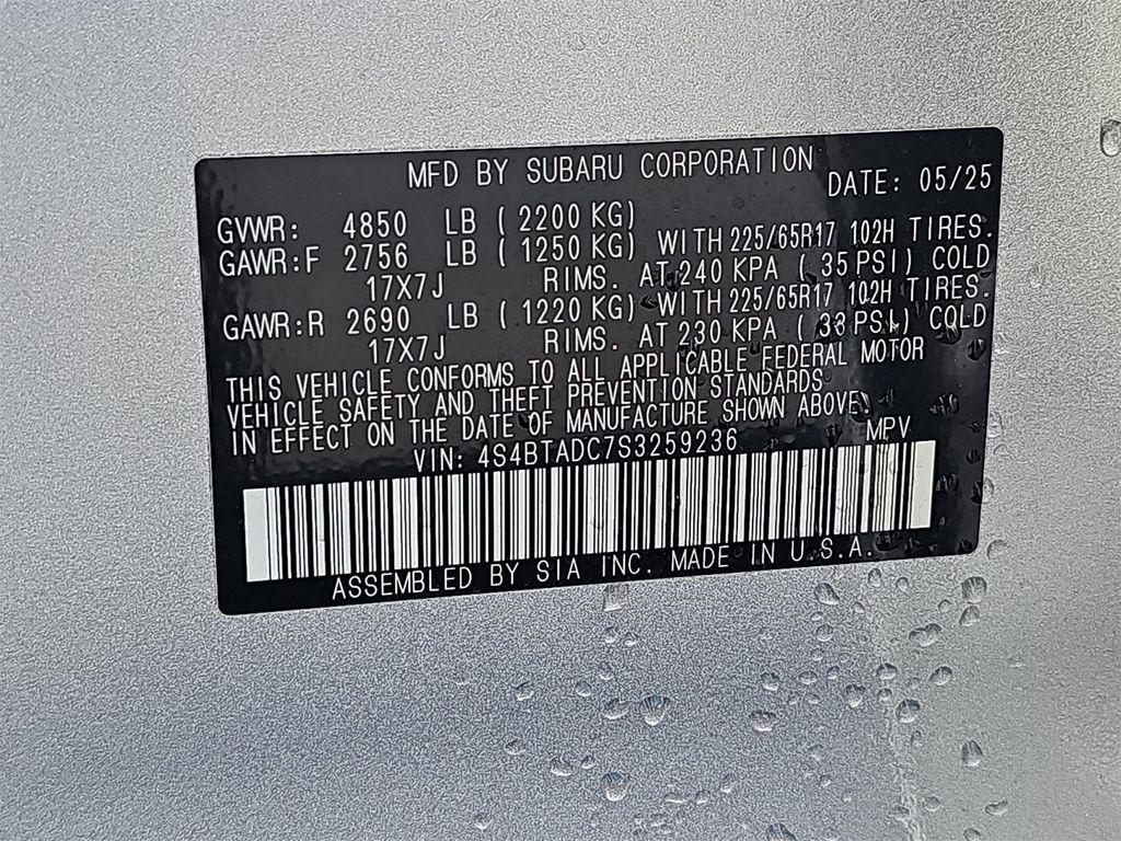 used 2025 Subaru Outback car, priced at $31,300