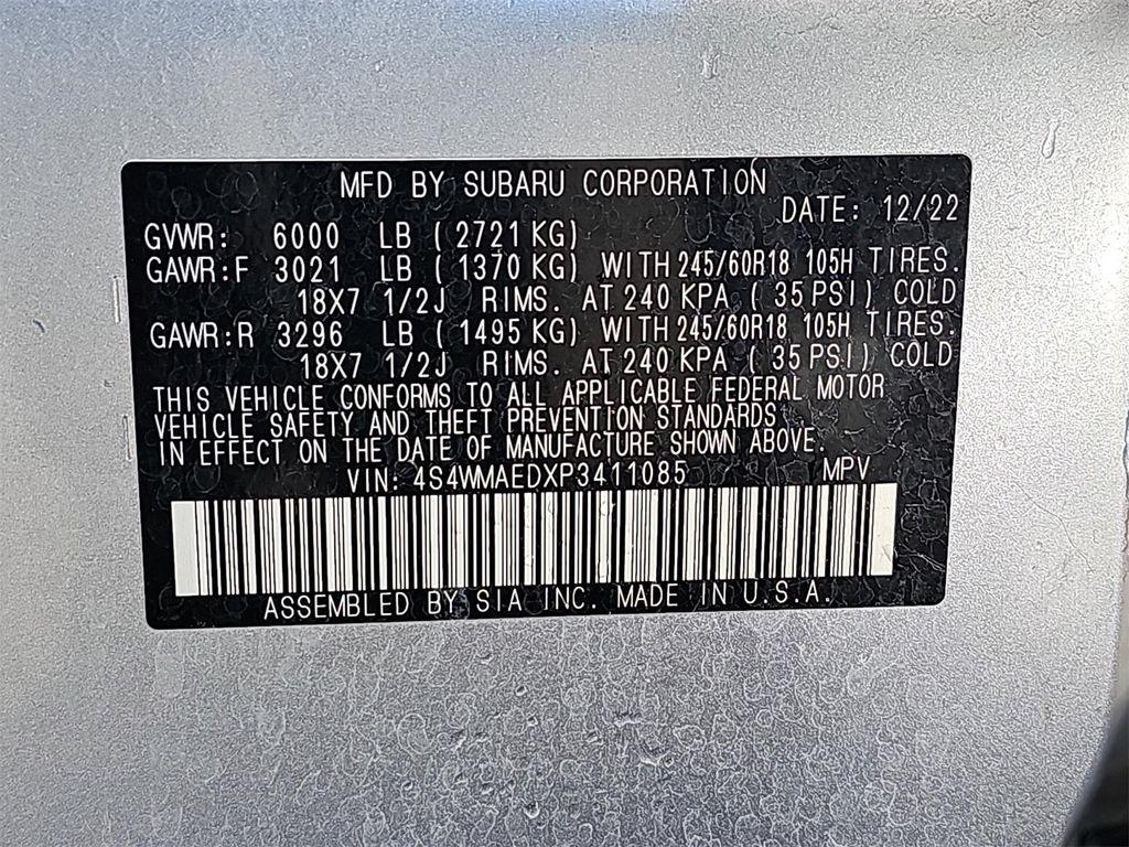 used 2023 Subaru Ascent car, priced at $28,500