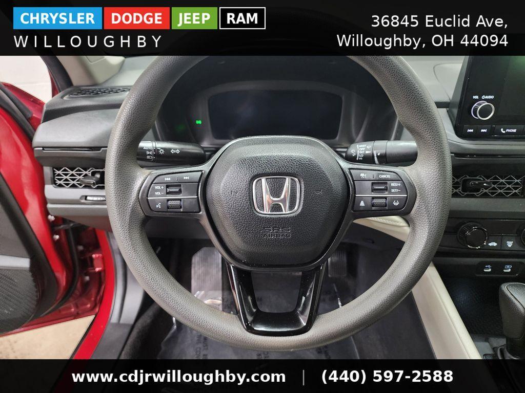 used 2024 Honda Accord car, priced at $23,977