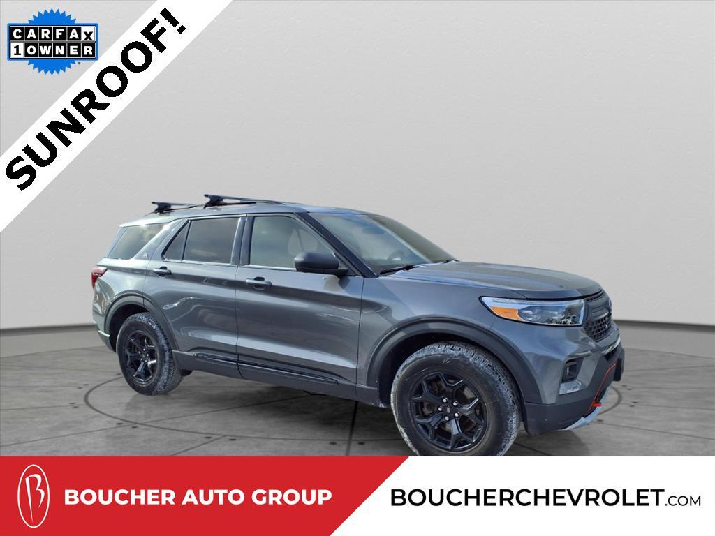 used 2022 Ford Explorer car, priced at $28,629