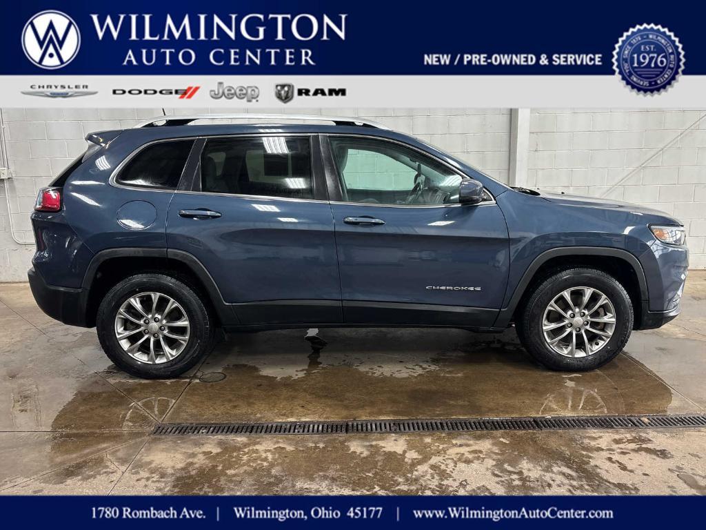 used 2021 Jeep Cherokee car, priced at $17,890