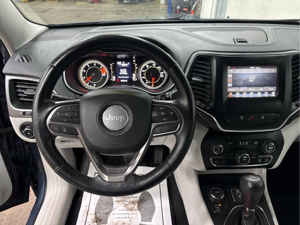 used 2021 Jeep Cherokee car, priced at $17,890