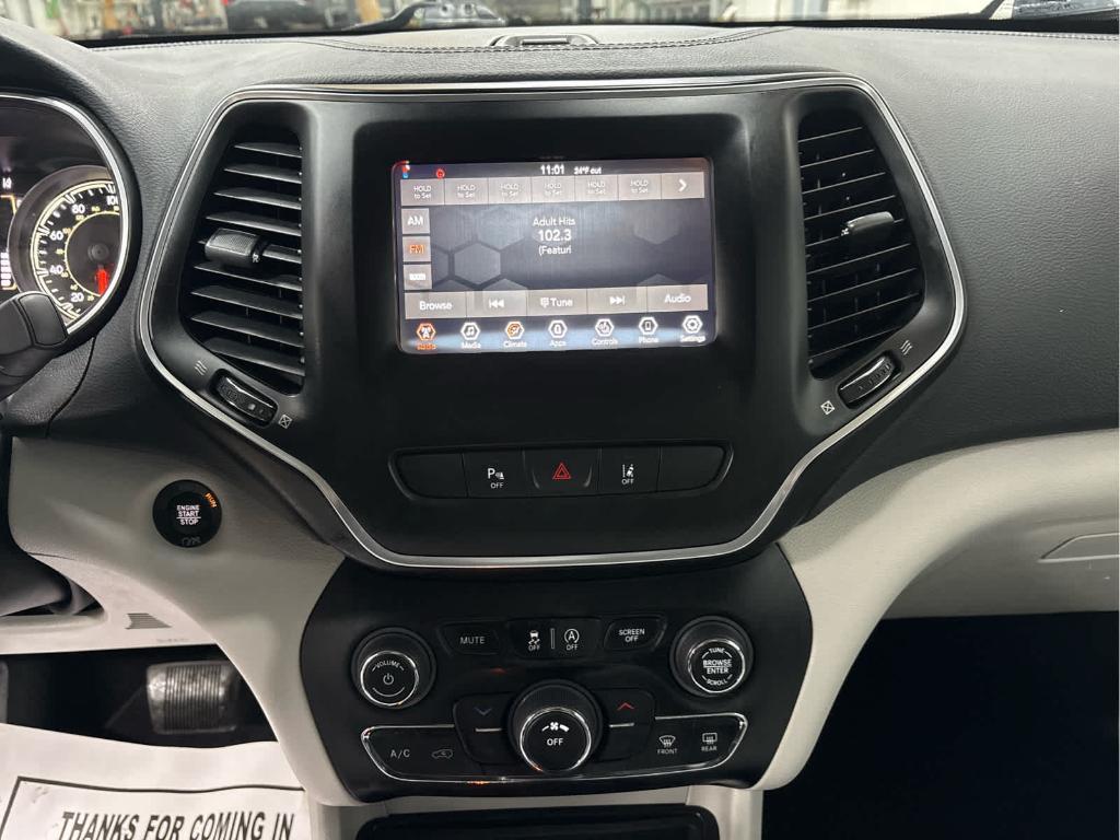 used 2021 Jeep Cherokee car, priced at $17,890